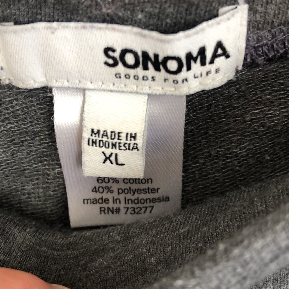 Comfy cozy Women’s size XL heathered gray Sweat pants - Picture 9 of 11